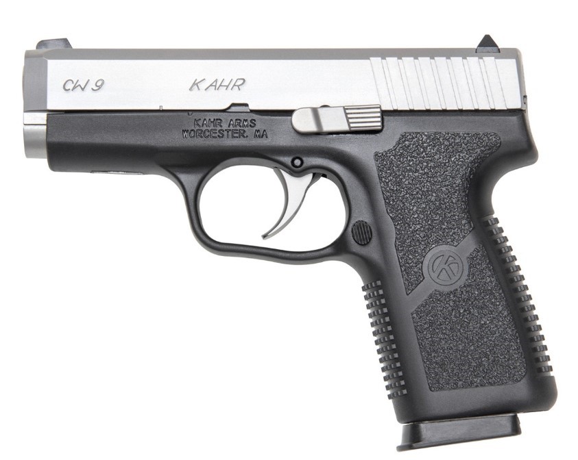 KAHR CW9 9MM 3.6 BLK/SS NS CA - Taurus Savings